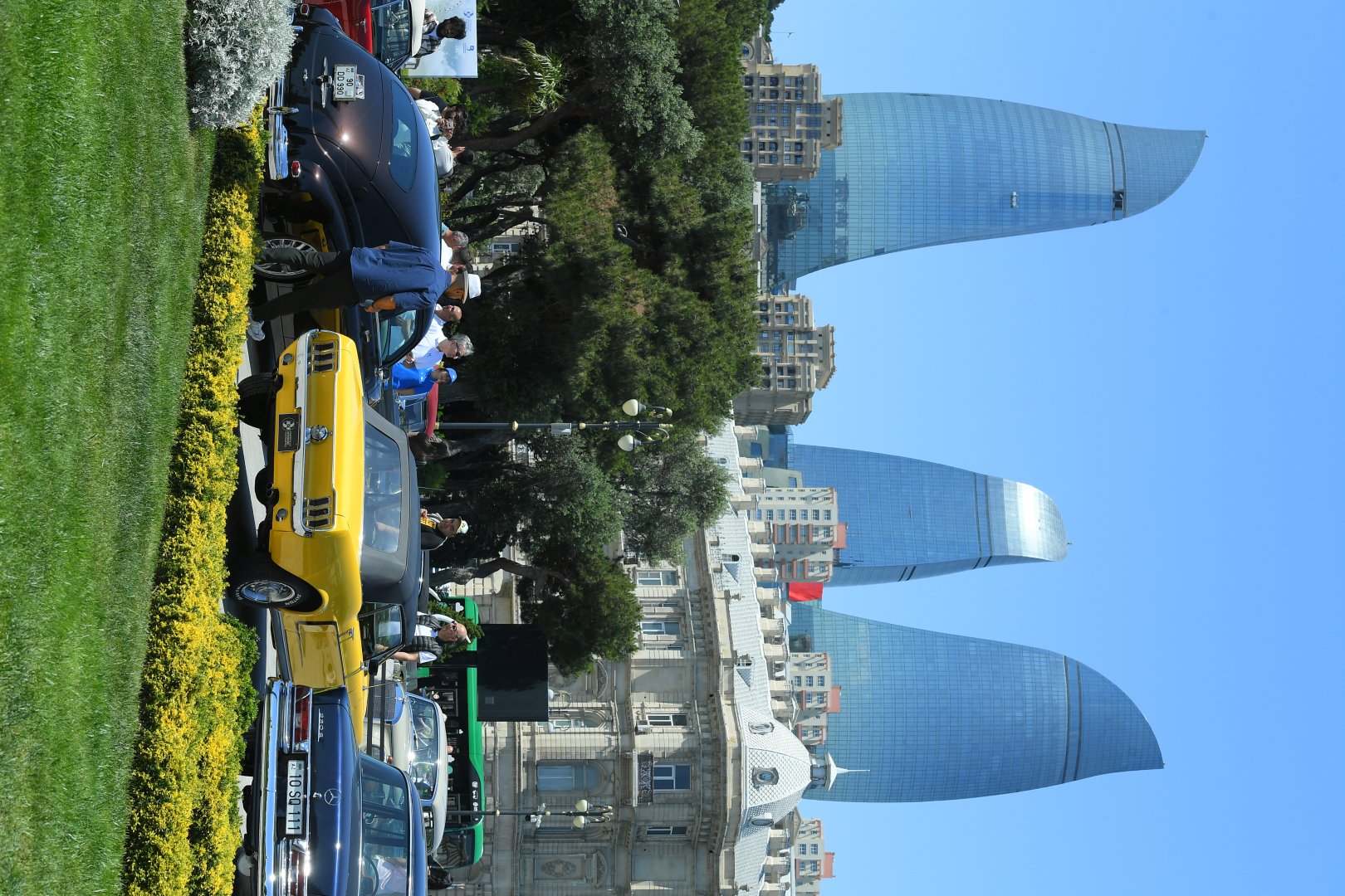 First day of classic and high-speed ​​car festival concludes in Baku (PHOTO/VIDEO)