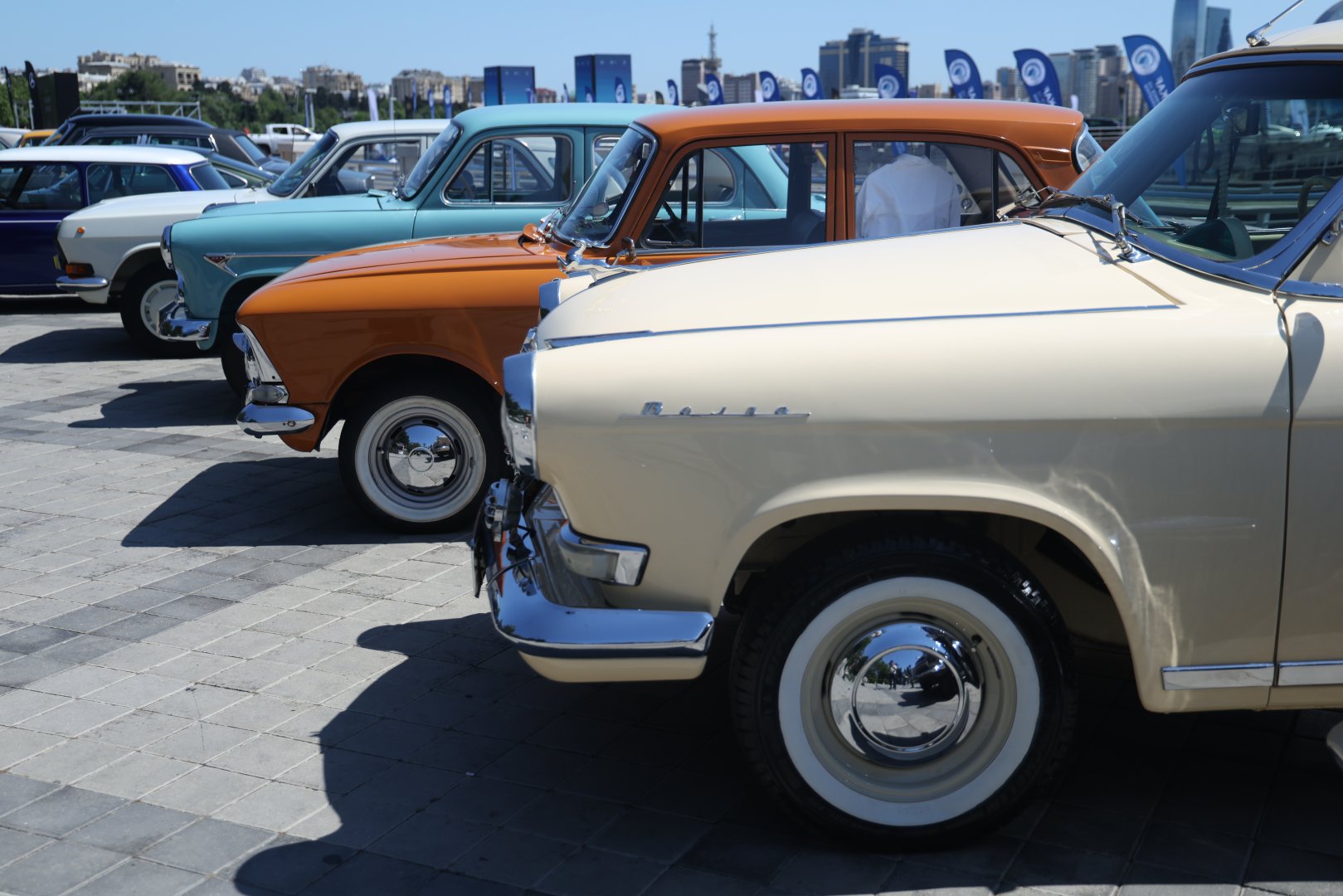 First day of classic and high-speed ​​car festival concludes in Baku (PHOTO/VIDEO)