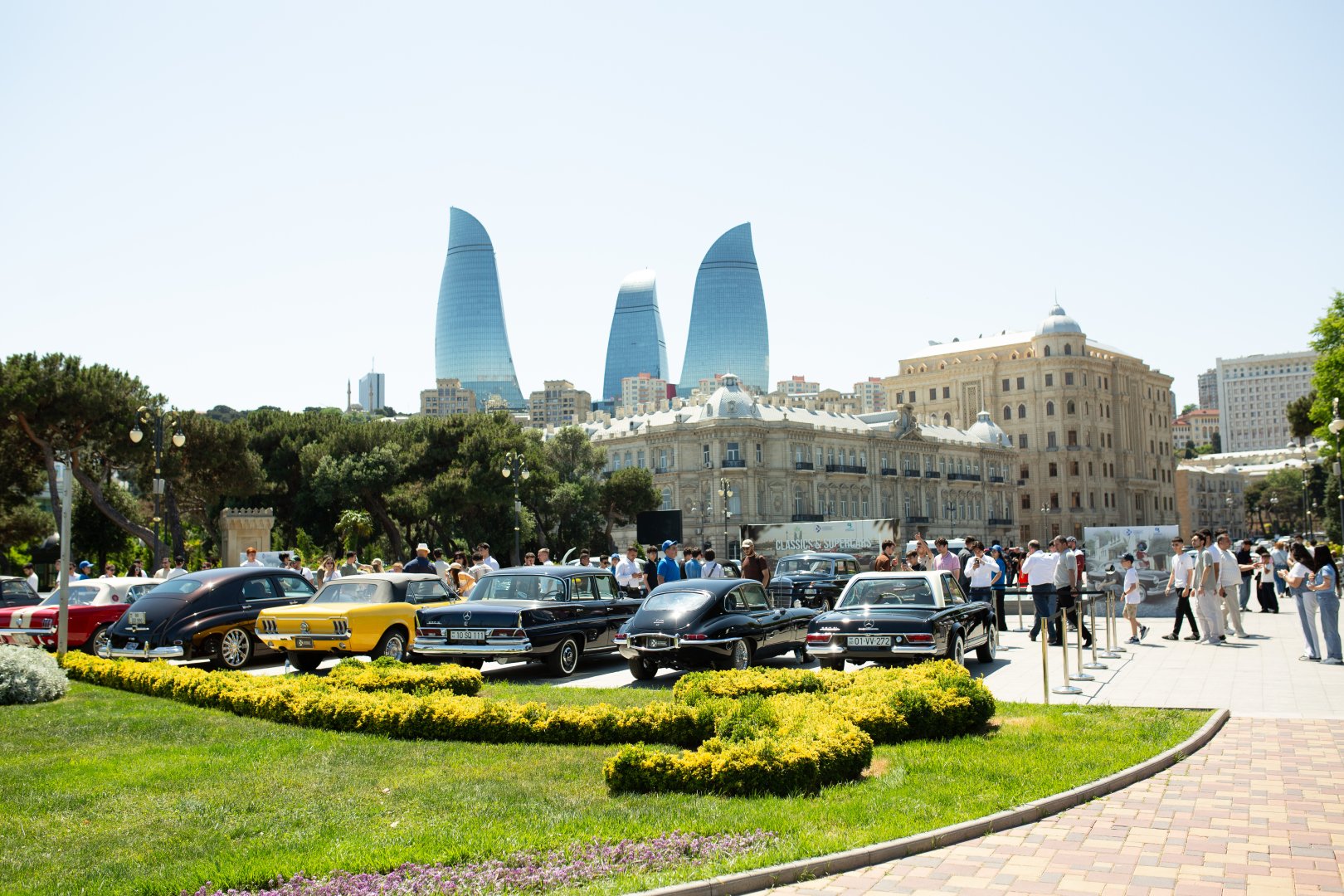 First day of classic and high-speed ​​car festival concludes in Baku (PHOTO/VIDEO)