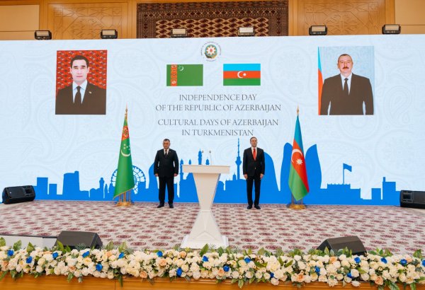 Turkmenistan celebrates Azerbaijani Independence Day and Culture Days (PHOTO)
