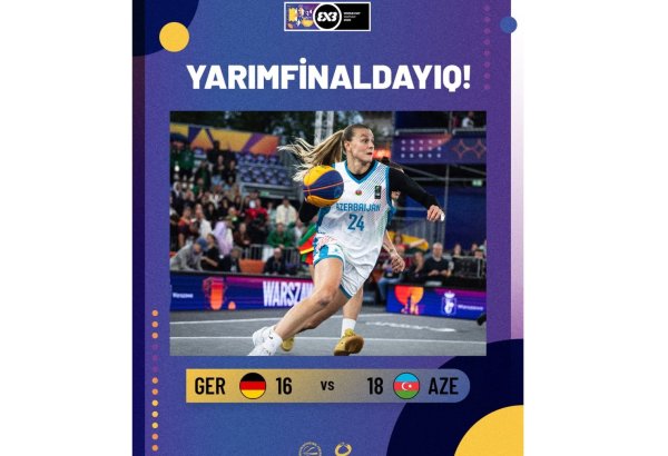 Azerbaijani women's basketball team reaches semifinals of World Championship