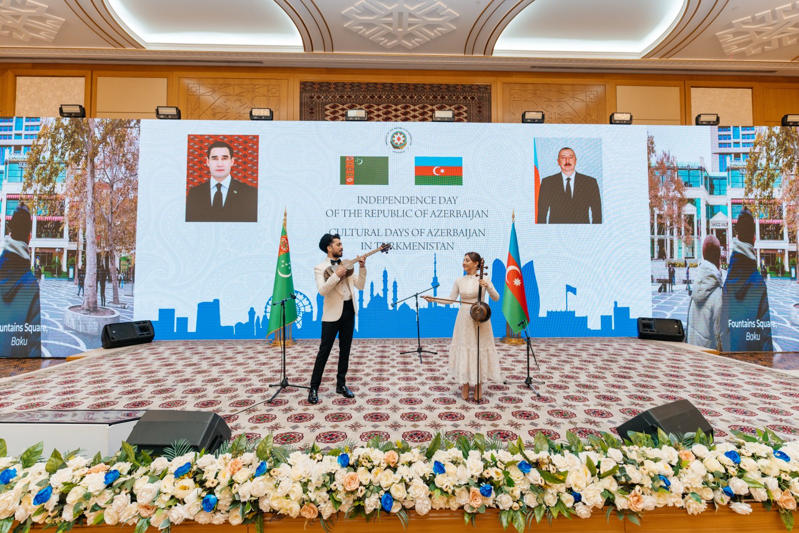 Turkmenistan celebrates Azerbaijani Independence Day and Culture Days (PHOTO)