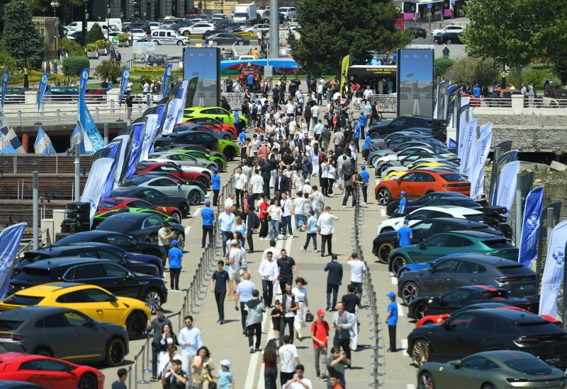 First day of classic and high-speed ​​car festival concludes in Baku (PHOTO/VIDEO)