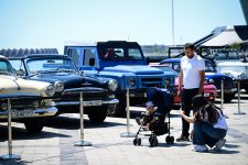 First day of classic and high-speed ​​car festival concludes in Baku (PHOTO/VIDEO)