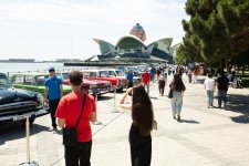 First day of classic and high-speed ​​car festival concludes in Baku (PHOTO/VIDEO)