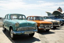 First day of classic and high-speed ​​car festival concludes in Baku (PHOTO/VIDEO)