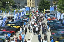 First day of classic and high-speed ​​car festival concludes in Baku (PHOTO/VIDEO)