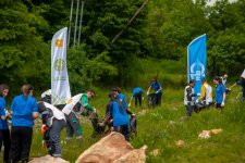 “AzerGold” CJSC and RIIB held an event dedicated to World Environment Day in Dashkesen (PHOTO)