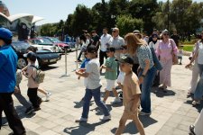 First day of classic and high-speed ​​car festival concludes in Baku (PHOTO/VIDEO)