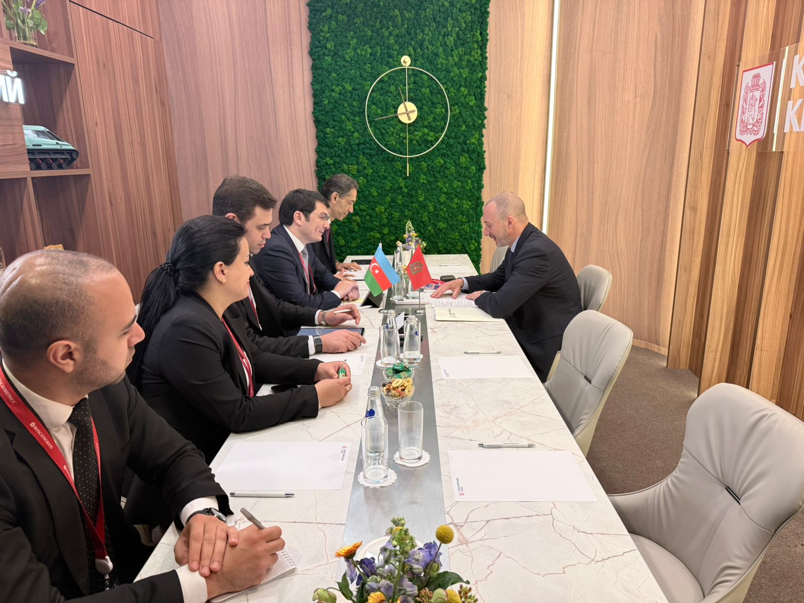Azerbaijan’s First Deputy Economy Minister holds series of meetings at SPIEF (PHOTO)