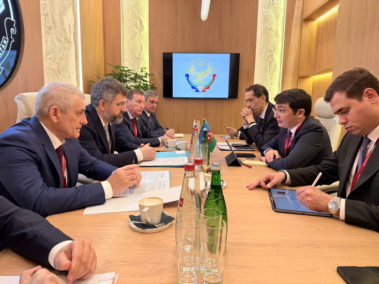 Azerbaijan’s First Deputy Economy Minister holds series of meetings at SPIEF (PHOTO)