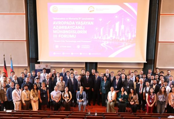 Germany hosts 3rd forum of Azerbaijani engineers living in Europe (PHOTO)