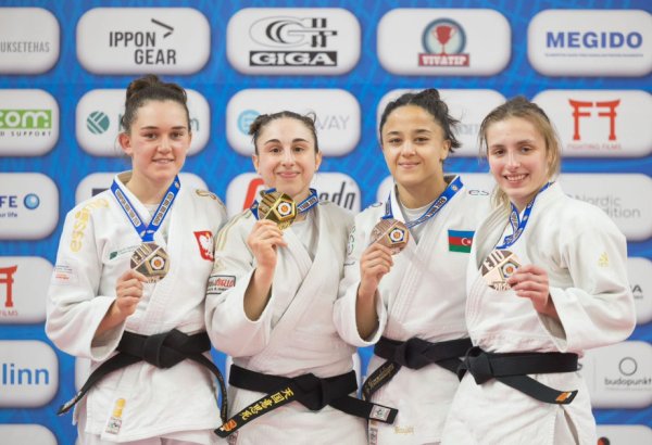Azerbaijani judokas win three medals at European Open Tournament