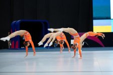 Azerbaijani gymnasts reach final of the international tournament (PHOTO)