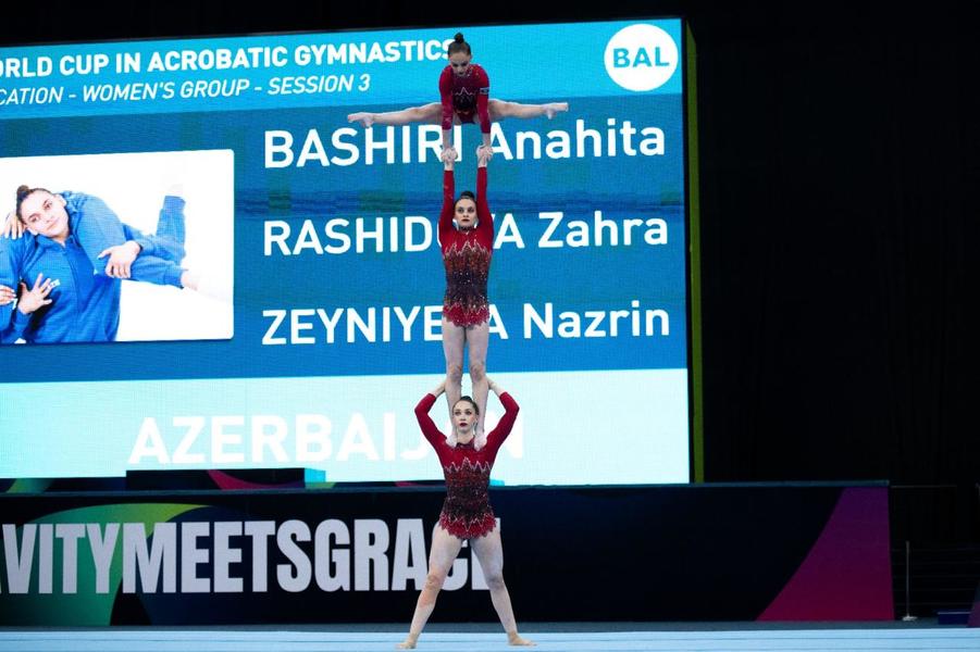 Azerbaijani gymnasts reach World Cup finals (PHOTO)