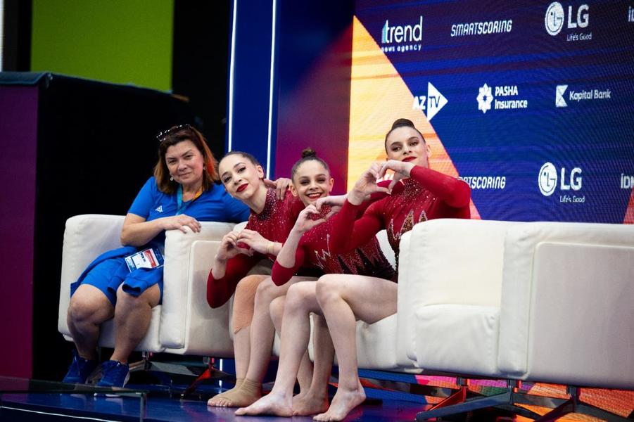 Azerbaijani gymnasts reach World Cup finals (PHOTO)
