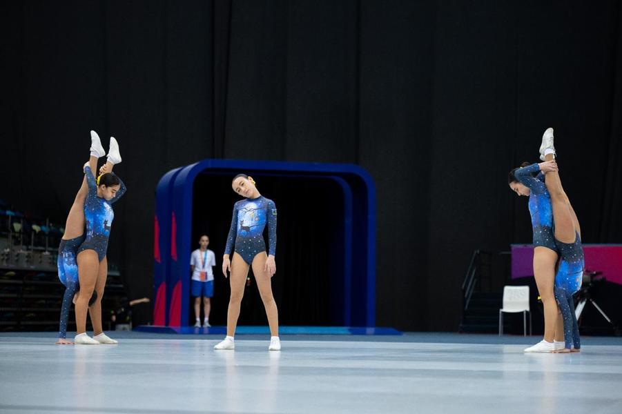 Azerbaijani gymnasts reach final of the international tournament (PHOTO)