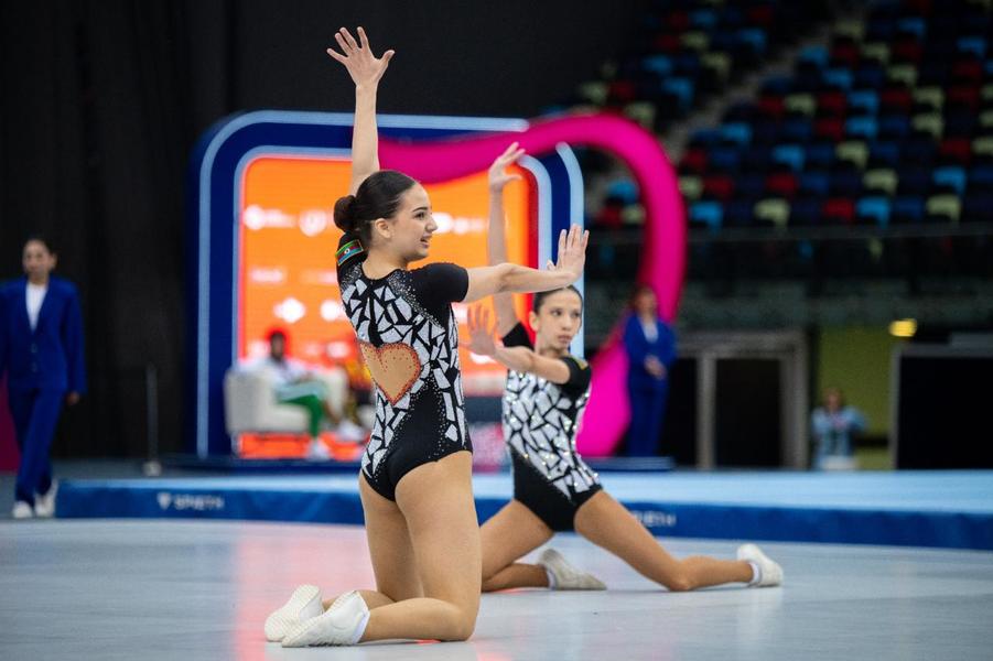 Azerbaijani gymnasts reach final of the international tournament (PHOTO)