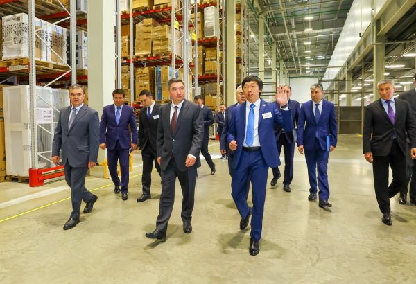 Kazakhstan launches logistics center in Astana