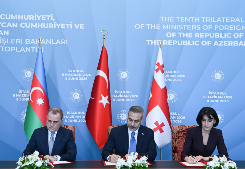 Azerbaijan, Türkiye, and Georgia finalize 10th trilateral meeting with Istanbul Declaration adoption