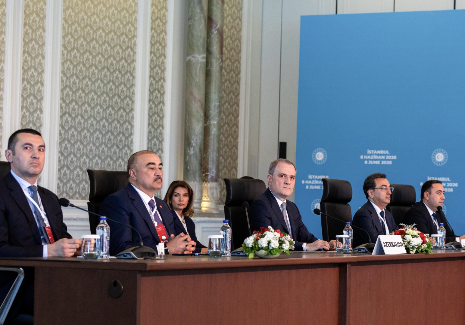 Azerbaijani FM joins 10th trilateral ministerial meeting with Georgia and Türkiye (PHOTO)