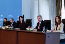 Azerbaijani FM joins 10th trilateral ministerial meeting with Georgia and Türkiye (PHOTO)
