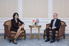 Azerbaijan, Georgia discuss regional cooperation issues (PHOTO)