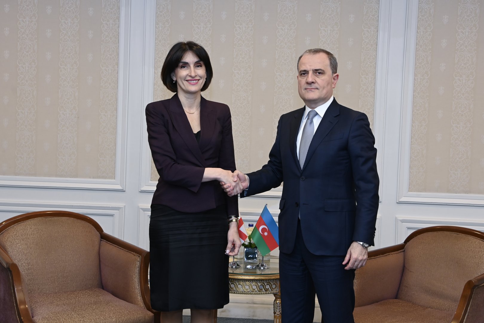 Azerbaijan, Georgia discuss regional cooperation issues (PHOTO)