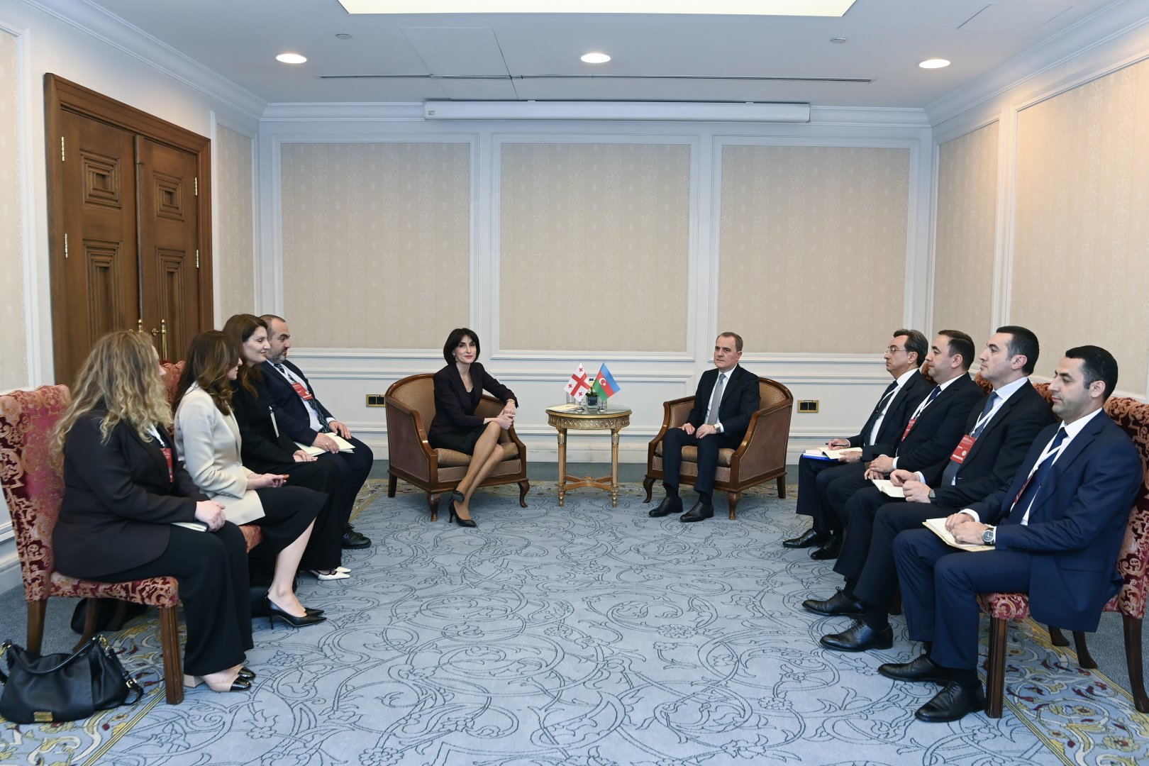 Azerbaijan, Georgia discuss regional cooperation issues (PHOTO)