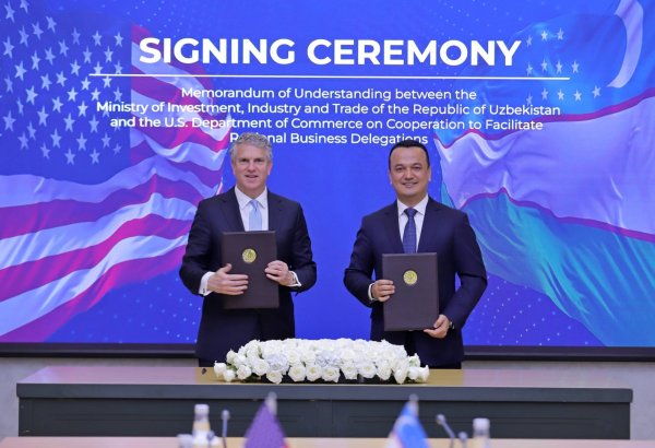 Uzbekistan, U.S. discuss expanding trade and investment cooperation