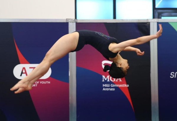 Azerbaijan Trampoline and Tumbling Championships held in Baku (PHOTO)