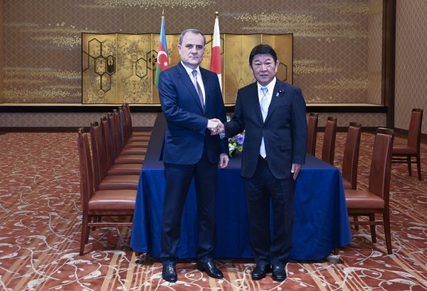 Azerbaijan, Japan hold strategic talks in high-level meeting (PHOTO)