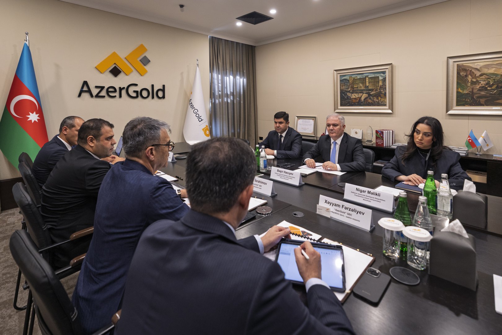 The Progress on Soyudlu (Zod) Gold Deposit Project has been reviewed at AzerGold CJSC (PHOTO)