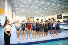 Azerbaijan Trampoline and Tumbling Championships held in Baku (PHOTO)