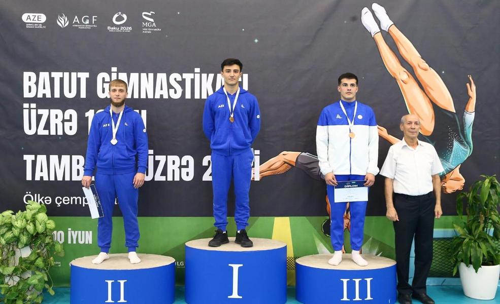 Azerbaijan Trampoline and Tumbling Championships held in Baku (PHOTO)