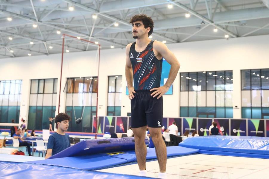 Azerbaijan Trampoline and Tumbling Championships held in Baku (PHOTO)