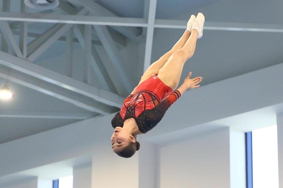Azerbaijan Trampoline and Tumbling Championships held in Baku (PHOTO)