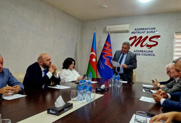 Azerbaijan's Press Council convenes for board meeting (PHOTO)