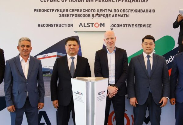 Alstom launches locomotive service centre upgrade in Kazakhstan’s Almaty