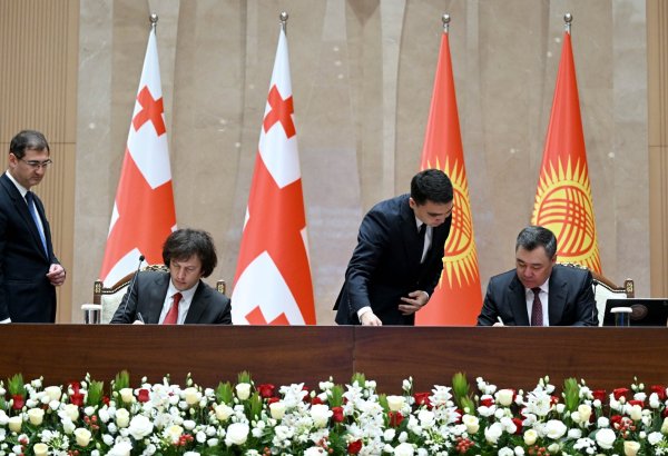 Kyrgyzstan and Georgia sign series of bilateral documents