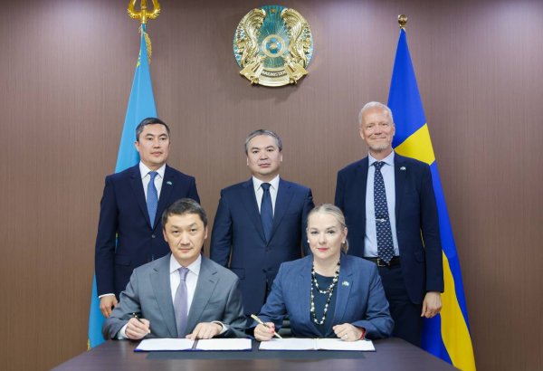 Kazakhstan, Sweden establish commission on economic cooperation