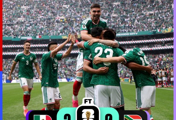 Mexico kicks off World Cup with win over South Africa