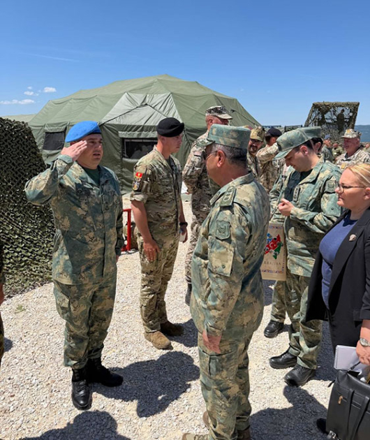 Distinguished Visitors Day is held within “Platinum Wolf 26” exercise