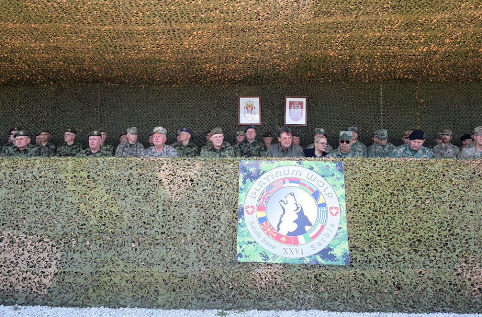 Distinguished Visitors Day is held within “Platinum Wolf 26” exercise