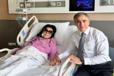 Flora Kerimova thanks First VP Mehriban Aliyeva for her special attention to her treatment (PHOTO)