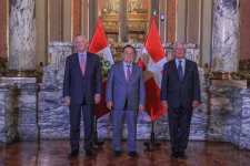 Azerbaijani ambassador presents credentials to President of Peru (PHOTO/VIDEO)