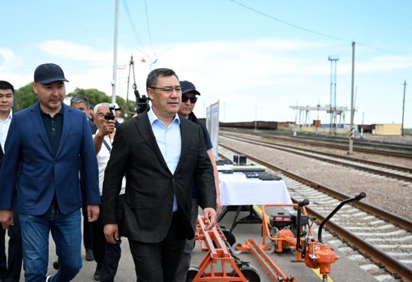 President of Kyrgyzstan launches construction of Balykchy – Tamchy – Cholpon-Ata railway