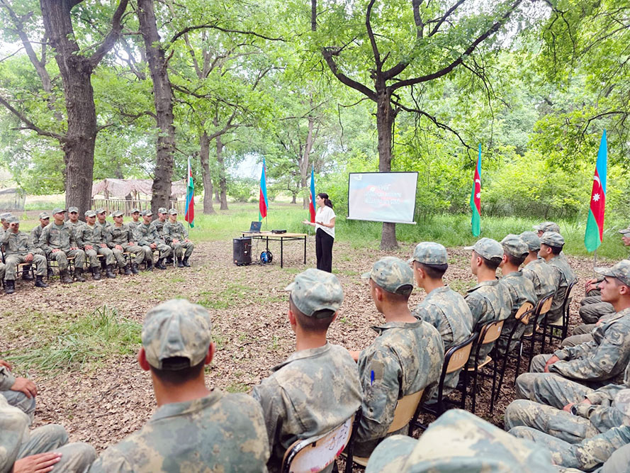 Azerbaijan Army holds series of events marking National Salvation Day (PHOTO)