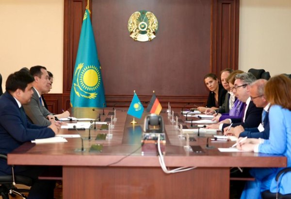Kazakhstan, Germany discuss oil supplies and energy cooperation