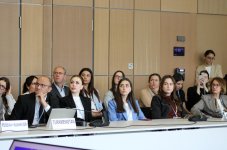 Leyla Aliyeva participates in Bonn discussion on environmental impact of Caspian Sea’s declining water level (PHOTO)